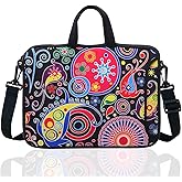 YIDA 15.6-Inch Laptop Shoulder Sleeve Bag Case Carrying bags For 15 15.6" Acer Dell Hp classic colourful