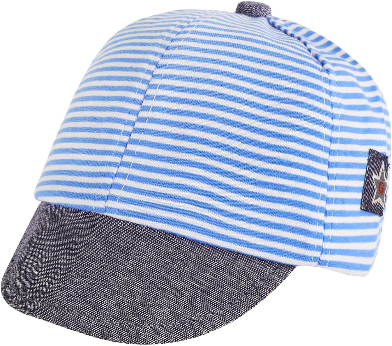Afinder Babies Summer Breathable Cotton Peaked Cap Toddlers Classic