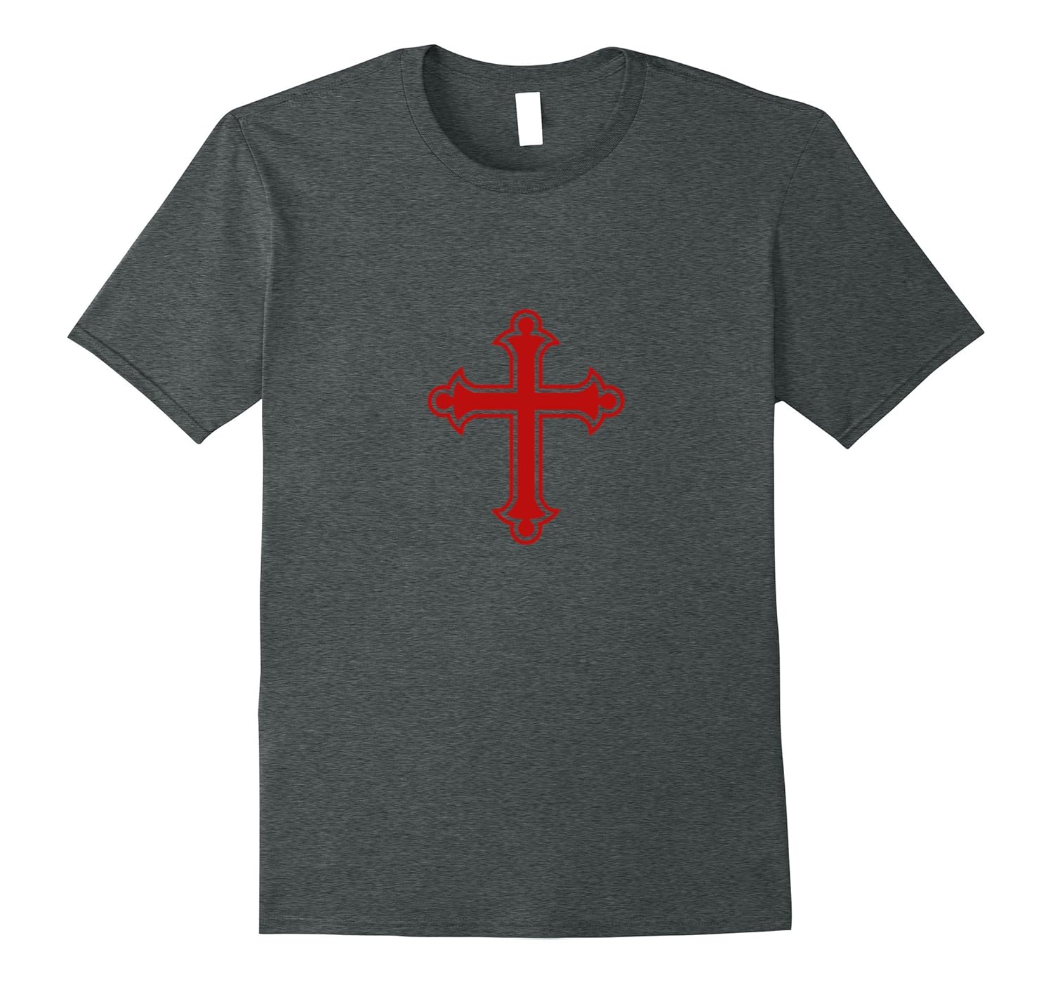 Knights Templar Cross T Shirt: Christian T Shirt-ANZ