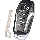 TOP-VIGOR Keyless Entry Remote Control Car Key Fob Replacement Compatible with Ford Edge Explorer F150 F250 F350 2013 2014 2015 2016 2017 2018 2019, 902Mhz ID49 Chip 5 Button for M3N-A2C31243300