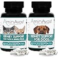AminAvast Kidney Support Supplements for Dogs and Cats - Promotes Healthy Kidney Function and Vitality - Available in 300mg and 1000mg Capsules