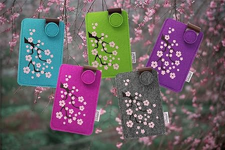 wohnstück Handyhülle für das Huawei P30 pro aus 100% Wollfilz, Handytasche, Handyetui, Sleeve