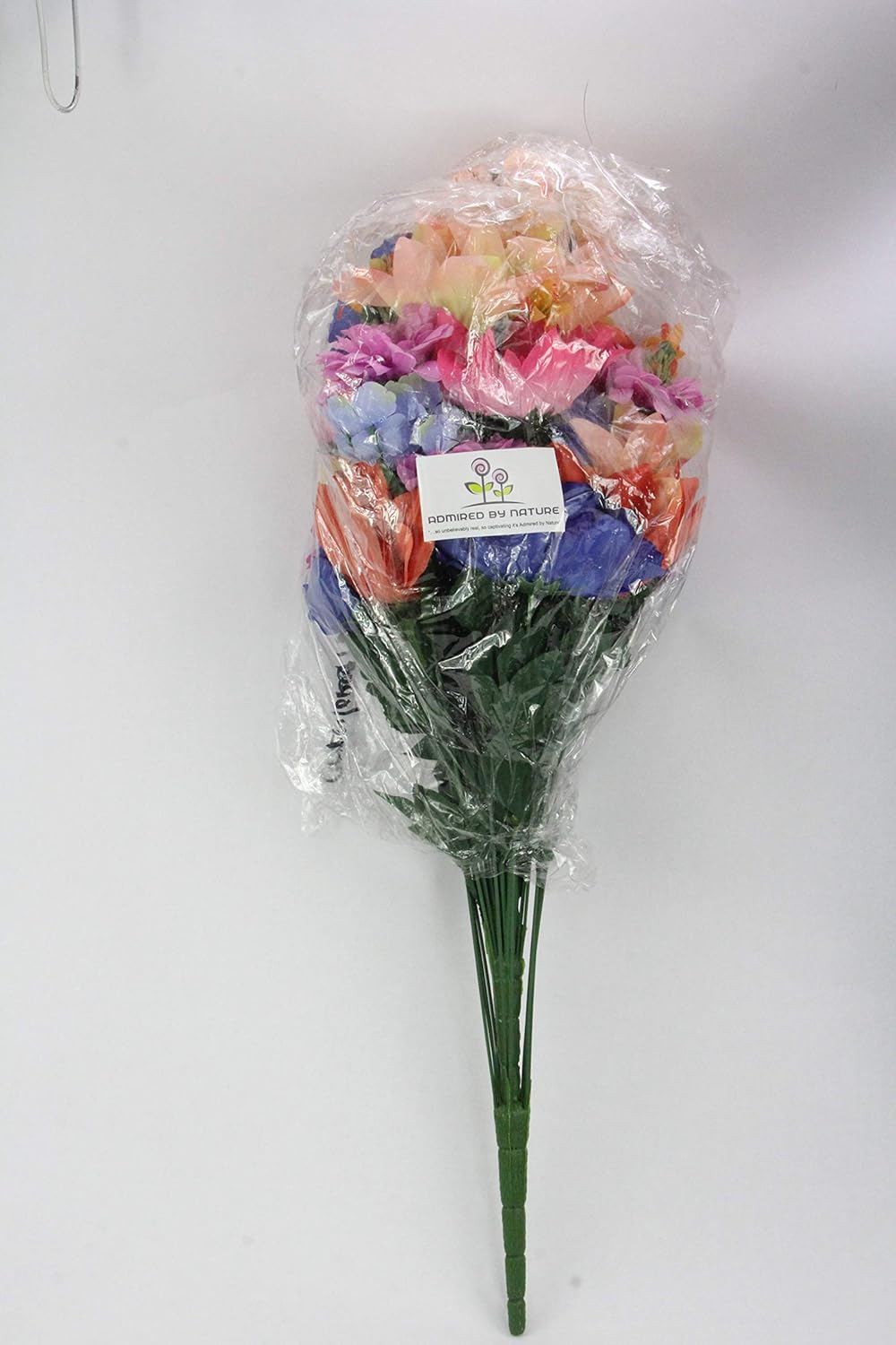 Amazon Com Admired By Nature Artificial Flower Bush Cor Orch Bl Home Kitchen