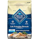 Blue Buffalo Life Protection Formula Senior Dry Dog Food, Supports Joint Health and Mobility, Made with Natural Ingredients, 