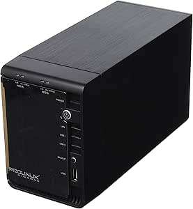 Cablematic - Caja Externa 3.5 2xSATA-HDD a LAN-1GB (2xUSB + ...