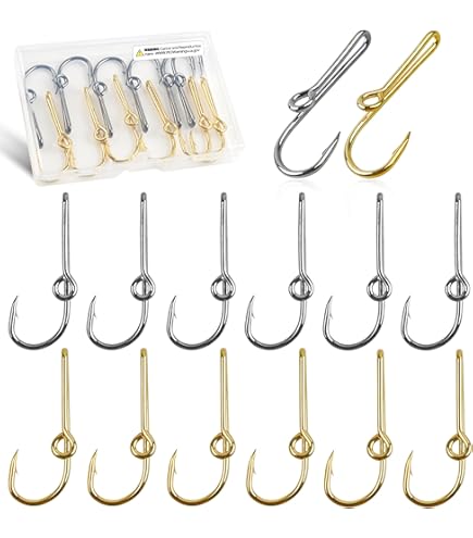 25 Gold Hat Fish Hook for Cap and Tie Clip Bulk Pack of 25 Hat Hooks : Sports & Outdoors