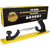 Dura-Gold Pro Series 16.5" Adjustable Radius Flex Longboard Hand Sanding Block - Hook & Loop Backing Sandpaper - Concave or Convex Shape Sander - Achieve Perfect Contours on Auto Body Shop Paint, Wood