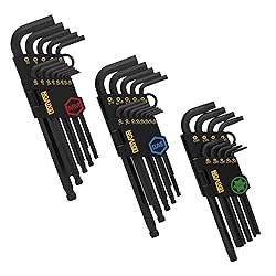LEXIVON Master Wrench Key Set, 35-Piece Long Arm