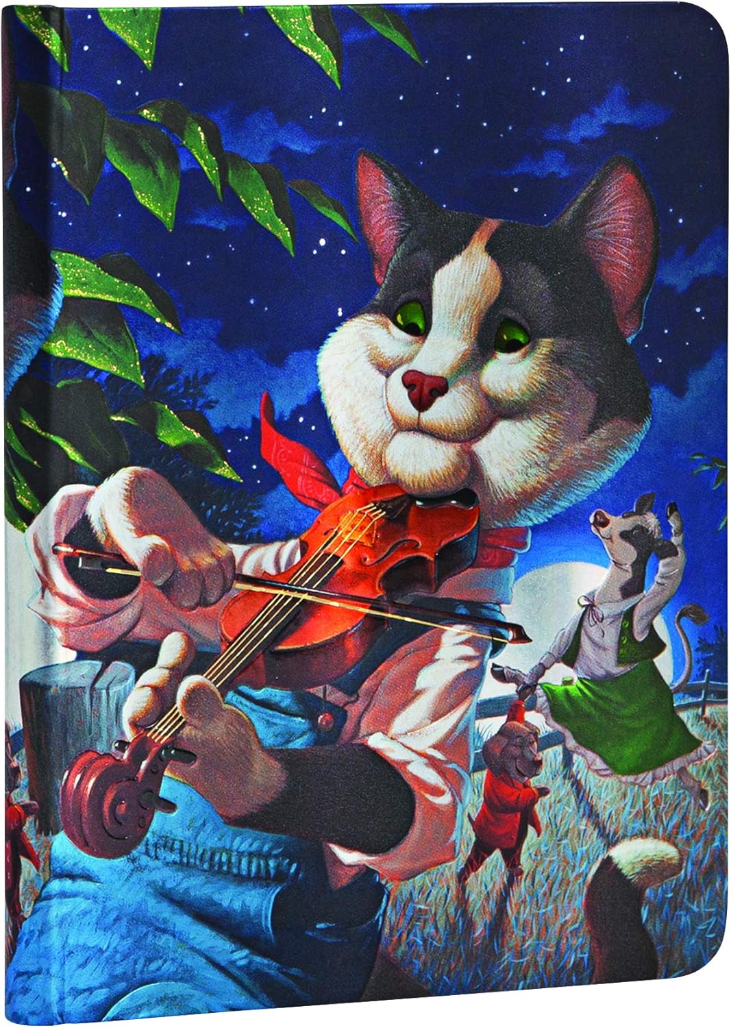 Hardcover Journals, Cat and the Fiddle, Lined (Merrymakers), Bunt