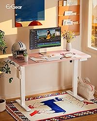 ErGear Height Adjustable Electric Standing Desk, 55