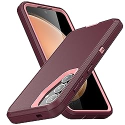 MXX Case Compatible with Galaxy S24 Plus, 3-Layer