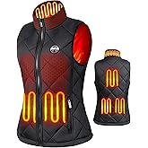 Professional Women's Heated Vest with Universal USB Cable (Battery Pack Not Included)