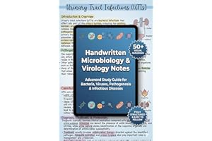 Microbiology & Virology Handwritten Notes 2026: Ultra-Structured Academic Notes Covering Microbiology, Bacterial Diseases, Vi