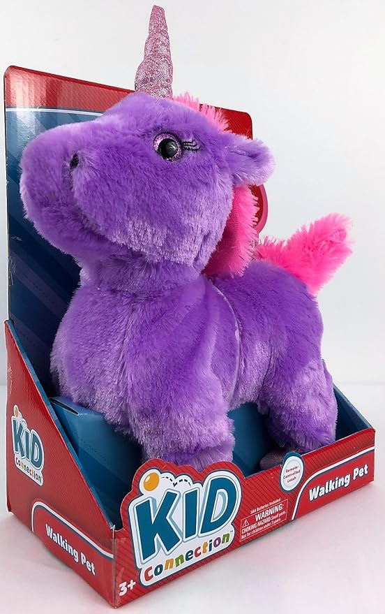 walking unicorn toy kid connection