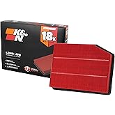K&amp;N Engine Air Filter: Long Life 18,000 Mile Replacement Air Filter: Compatible with 2019-2026 Chevy/GMC Truck (Silverado 1500, Sierra 1500), KNA-5083
