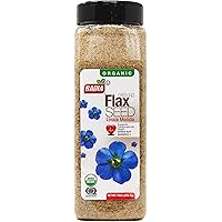 Badia Organic Flax Seed, Ground, 16-Ounce