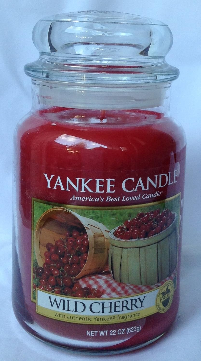 Amazon.de YANKEE CANDLE Wild Cherry 22 Oz Jar