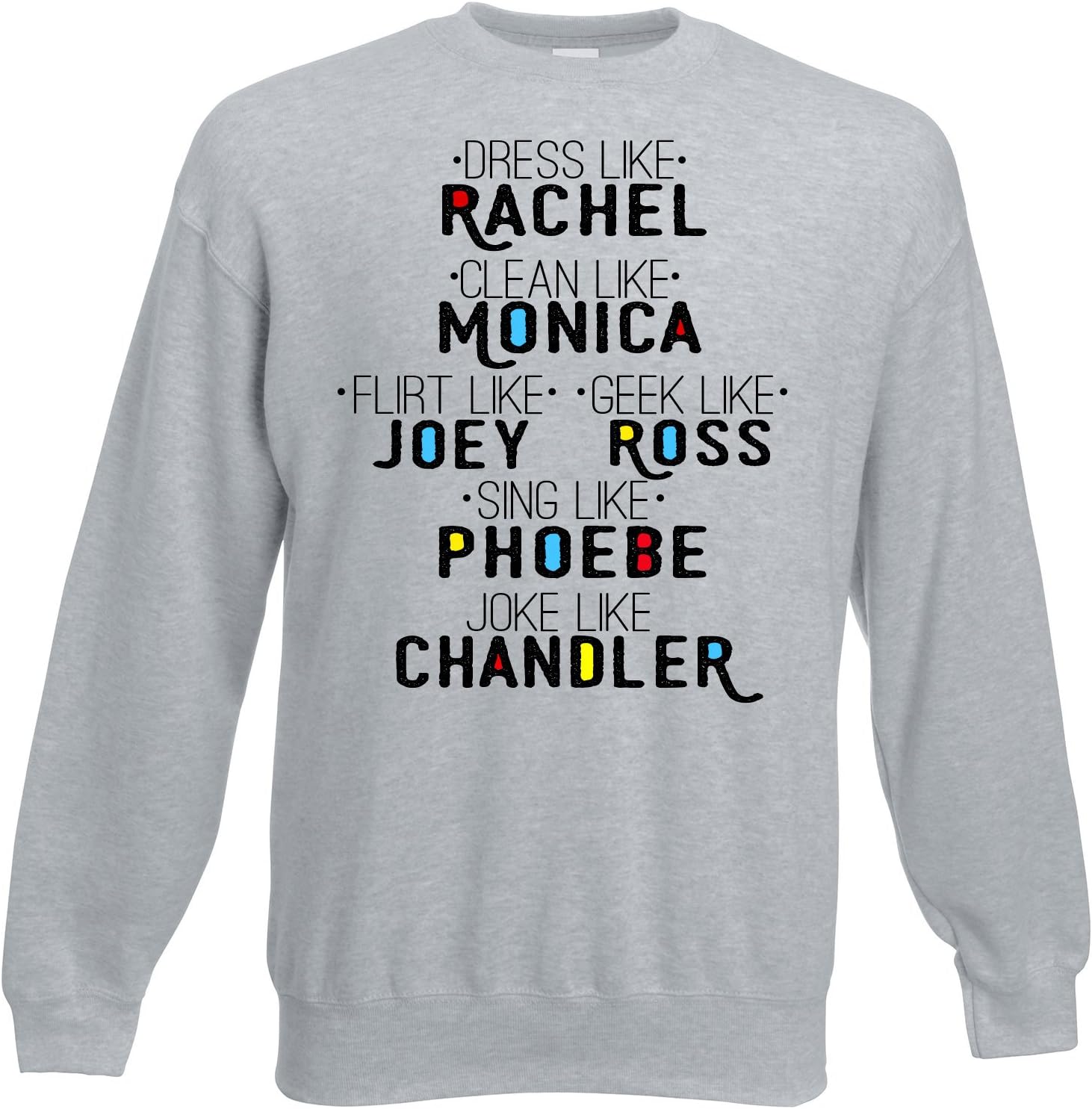 DEALS4EVERYONE Friends TV Show Jumper Grey Unisex Sweatshirt
