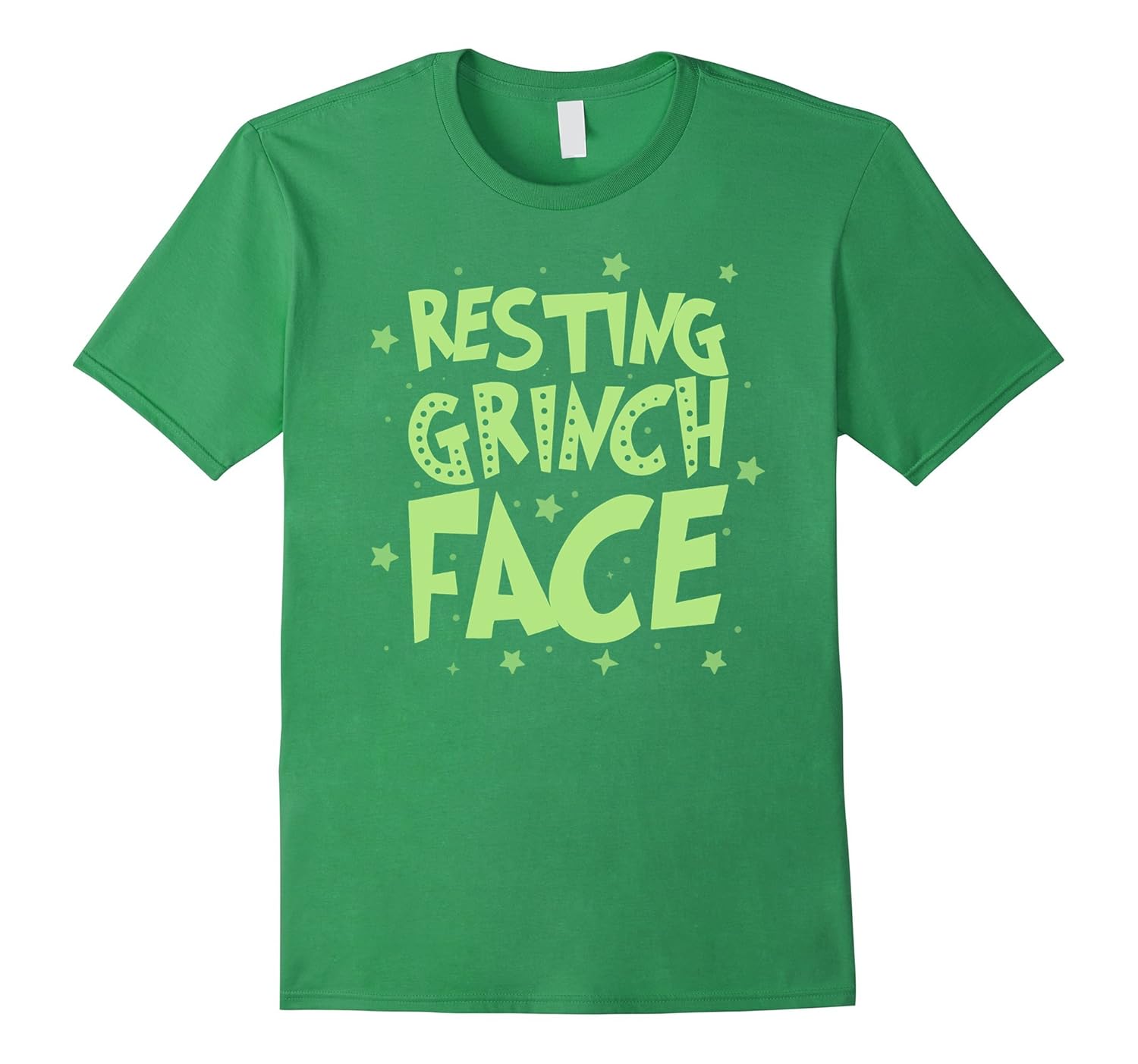 Resting Grinch Face Funny Christmas T Shirt-ANZ