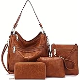 Purses For Women Handbags And Wallet Set Large Hobo Crossbody Bag Ladies Purse Totes 4 PCS | And Wallet Set, Large, Ladies Purse, 4 PCS