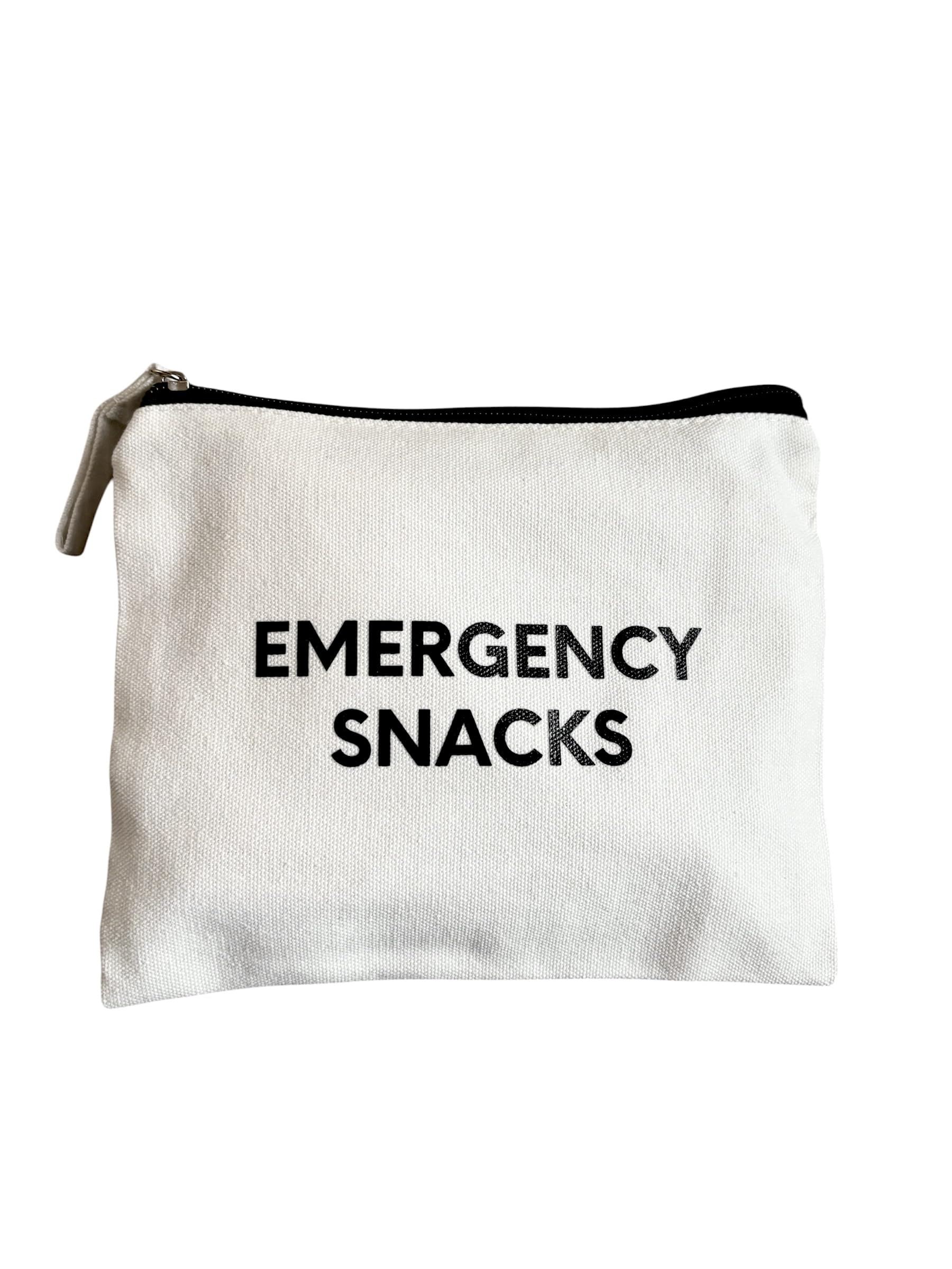 Zip Canvas Emergency Snack Bag -for Mums/Dads for All Those Little Snacks