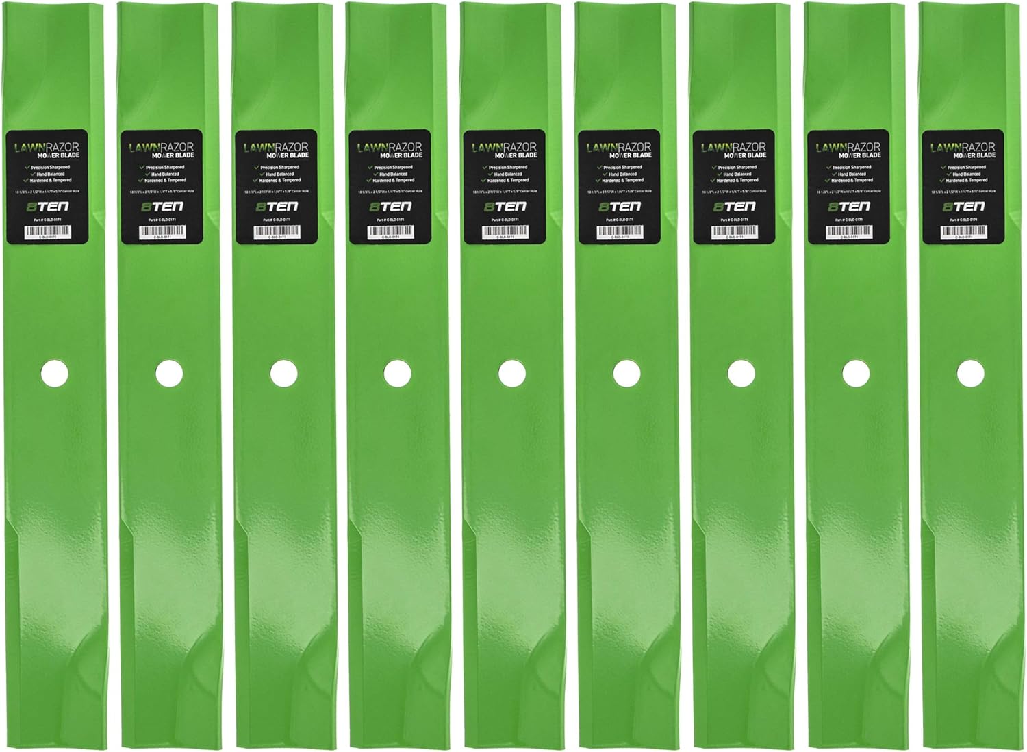 Amazon.com : 8TEN LawnRAZOR Mower Deck Blade Set for Ferris IS500Z