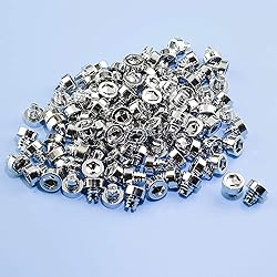 RTRHINOTUNING 100PCS Chrome Silver Wheel Rim Lip