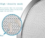 Wellehomi Fine Mesh Sieve Set 7/12/18cm with Rim Stainless Steel Food Strainer view 4