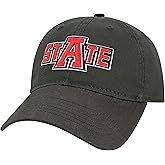 Barnesmith NCAA Adjustable Hat Unisex Adult Relaxed Fit, 100% Cotton, Spirit Logo, One Size Fits All