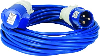 Defender Power Light 14m 16A 2.5mm2 Extension Lead Cable Caravan Motorhome