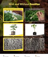 Grow Mate RootMax Mycorrhizal Fungi 200 g Rooting Powder for All Plants view 3