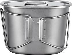 Explorer Bear Titanium Canteen Set, 1100ml + 700ml