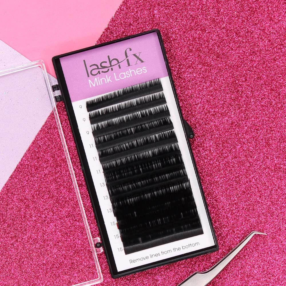 Lash FX 0.20 10 mm Mink D Curl Individual Lashes for Volume and Seamless Results - Image 4