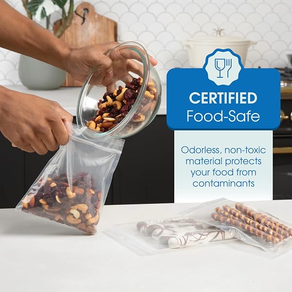 SPARTAN INDUSTRIAL – 9” X 12” (500 COUNT) 4 MIL THICK CLEAR RECLOSABLE ZIP PLASTIC POLY BAGS WITH RESEALABLE LOCK SEAL ZIPPER – HEAVY DUTY AND DURABLE