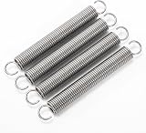 GUNGY Extension Spring 80mm 304 Stainless Steel 1.2mm Wire 10mm OD 4 Pieces view 6