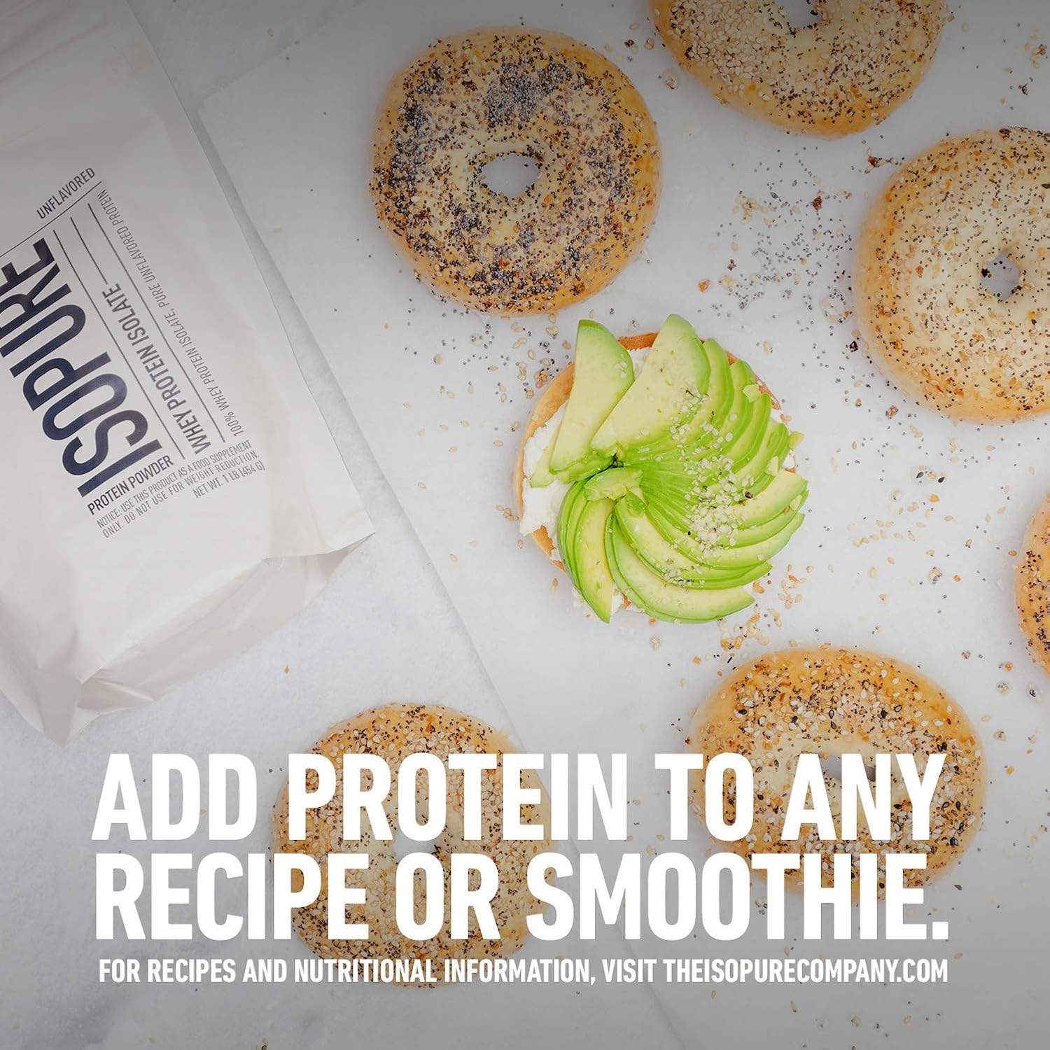 Isopure Zero Carb Unflavored 25g Protein, 100% Whey Protein Isolate, Keto Friendly Protein Powder, No Added Colors/Flavors/Sweeteners, GMO Free, 1 Pound (Packaging May Vary): Health & Personal Care