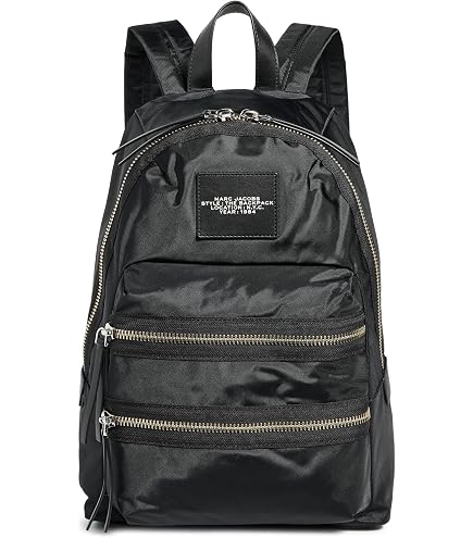 Amazon.com | Marc Jacobs The Biker Nylon Large Backpack Dark