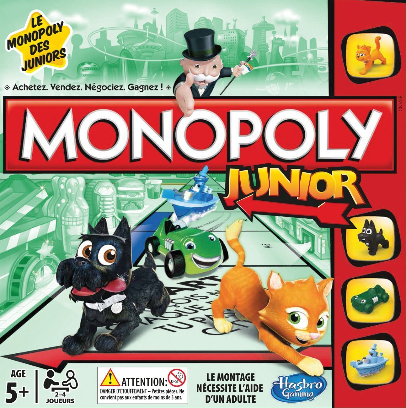 Monopoly Junior  Electronique  Jeu de société  Tric Trac