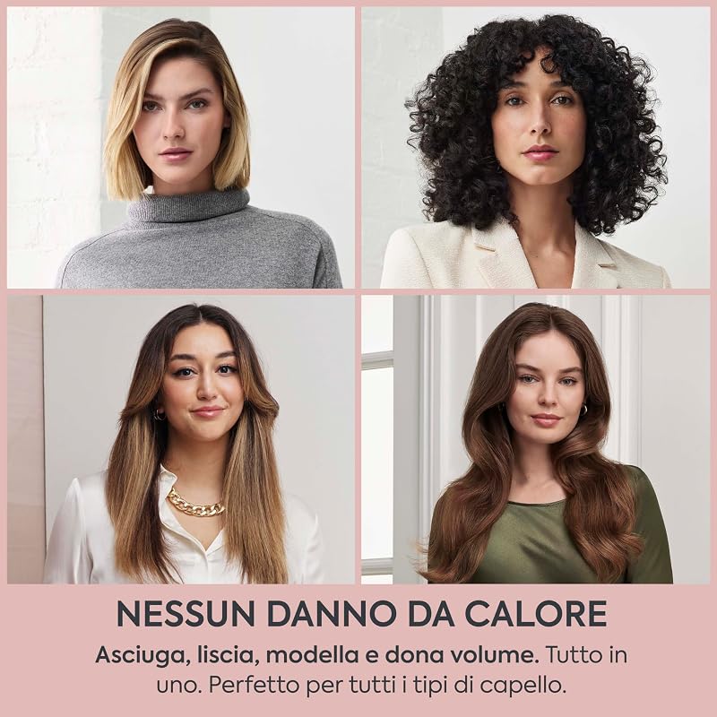 Air Wand, Asciugacapelli, Piastra Lisciante, Styler e diffusore