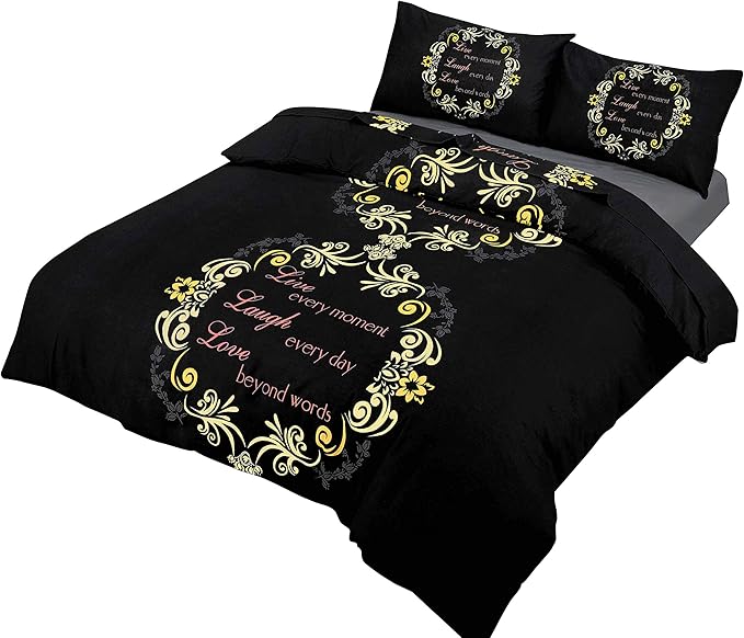 T&A Traders 100 Brushed Cotton Printed Thermal Flannelette Duvet