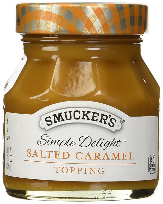 Smucker's Simple Delight Salted Caramel Topping, 11.5 oz