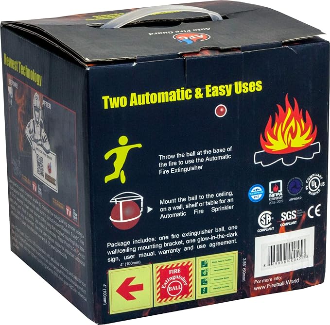 Afg Fireball Auto Fire Extinguisher Fire Extinguisher Ball