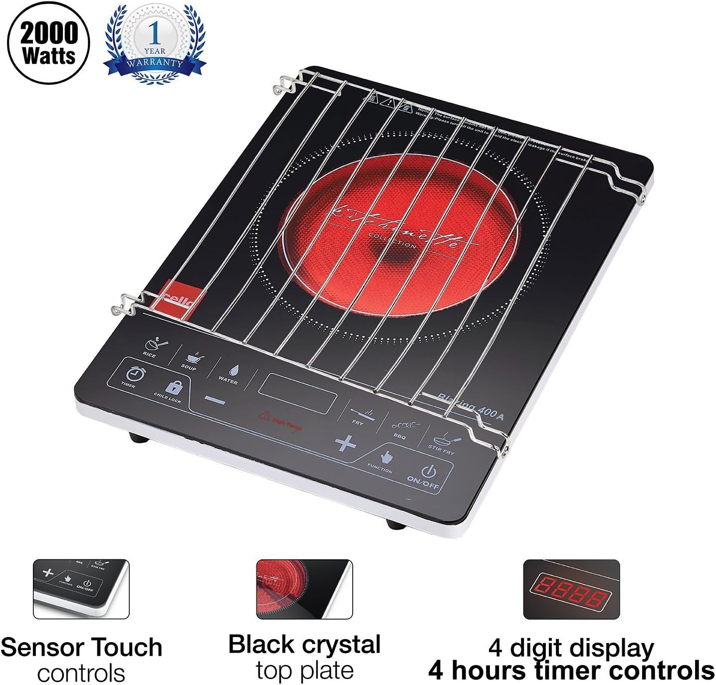 Cello Appliances Induction Cooker Blazing (400 A)