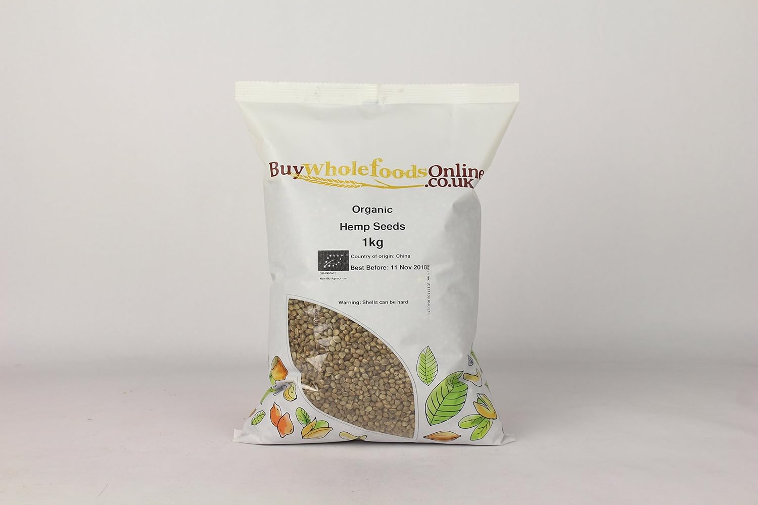 Buy Whole Foods Online Organic Hemp Seeds, 1 Kg Amazon.co.uk Grocery