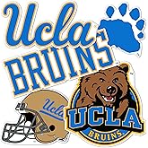 Desert Cactus UCLA Sticker University of California Los Angeles Bruinsr Vinyl Decals Laptop Water Bottle Car Scrapbook Sheet T2 (Type 2-2)