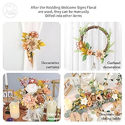 Odouzy Artificial Wedding Arch Flowers for Wedding