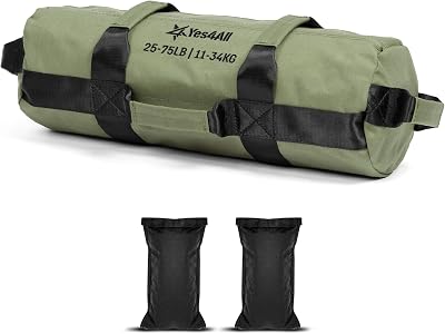 sacchi di sabbia per l'allenamento, sacchi di sabbia regolabili non riempiti per l'allenamento con maniglie, vari colori e dimensioni 2,3 kg - 90 kg