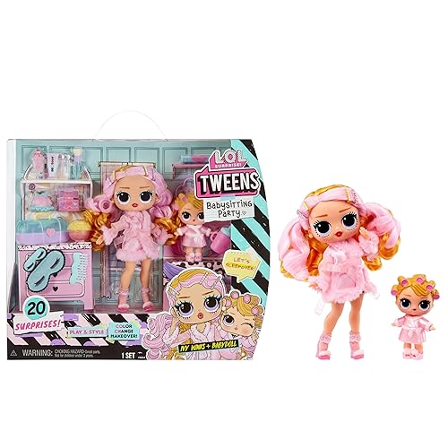 Surprise Tweens Babysitting Sleepover Party (2 Dolls) with