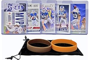 FRUZELG Odell Beckham Jr. (5) Assorted Football Cards Bundle - New York Giants Cleveland Browns Trading Cards
