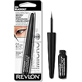 REVLON ColorStay Micro Easy Precision Liquid Liner, 301 Blackout | Waterproof liquid eyeliner with micro felt tip for easy, p